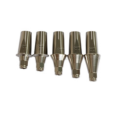 Titanium straight abutment Ti cemented standard abutment compatible with ICX