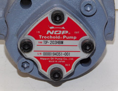 New Nippon Oil Pump Co TOP-203HBM Trochoid Pump NOP Unit in Box Made in Japan