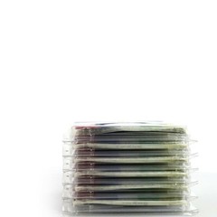 Avery 6751 Foil Star Labels, 1/2 Dia, Red, Blue, Silver, Green, Gold, (6 Packs)