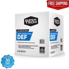 Super Tech DEF Diesel Exhaust Fluid, mad in the USA 9.46 L 2.5 Gallon, 1 Pack NE