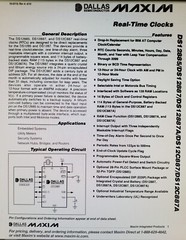 DALLAS DS12887A+ DIP-24 Real-Time Clock Chip RAM 128 PROGRAMMABLE TIMER