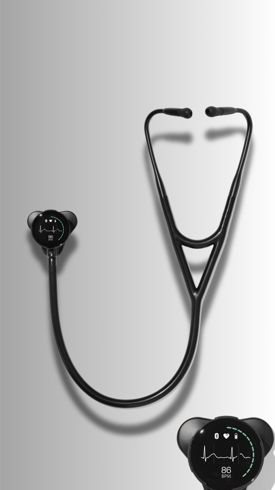 NEW-OPEN BOX Eko CORE 500™ Digital Stethoscope, Matte Black
