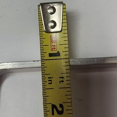 Aluminum Door Drawer Pull Handle 5-5/8″ Length, 3/16″ Hole, 1/8″ Thick 5 pcs Lot