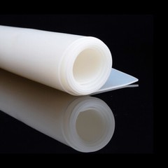 Solid Silicone Rubber Sheet Clear White 0.5mm 1mm 2mm-20mm Thick Various Sizes