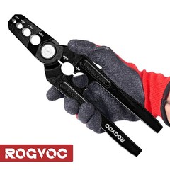 Rogvoc Copper Tubing Repair Tool, Copper Pipe Rounder with 6 Hole 1/4, 3/8, 1/2,