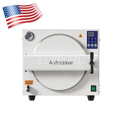 18L Class N Dental Autoclave Steam Sterilizer High Temperature Sterilization US