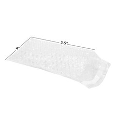 UOFFICE 250 Clear Bubble Out Bags 4 x 5.5″ – #1 Wrap Envelopes
