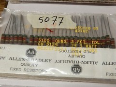 Allen Bradley 1 Watt 25 Piece Resistor Packs Various Values Most 5%