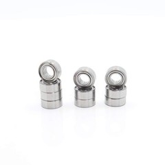 10 Pack 5x10x4mm Metal Shielded Miniature Ball Bearings L-1050ZZ ABEC-5