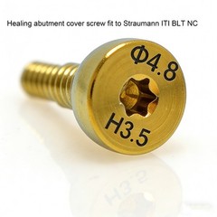 Dental Stage surgery Healing Abutment Cap Cover Screw Closure Fits ITI Straumann
