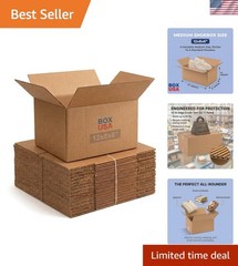 Small Shipping Boxes 12″L x 8″W x 6″H 25-Pack – Corrugated Cardboard Box for …