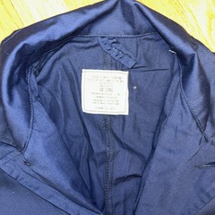 Vtg 1979 US navy issued shipboard military coverall Overalls 40 Long