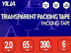 36 Rolls Brown Shipping Packaging Box Packing Tape 2 mil 2″ x 65 Yard 195FT
