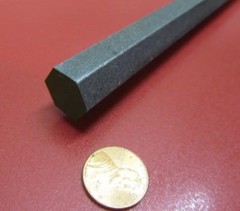 4140 Alloy Steel Hex Rod 5/8″ Hex x 5 Foot Length
