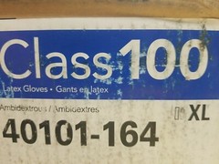 CERTICLEAN® Class 100 Latex Gloves, Pack of 100, Ambidextrous, powder-free – XL