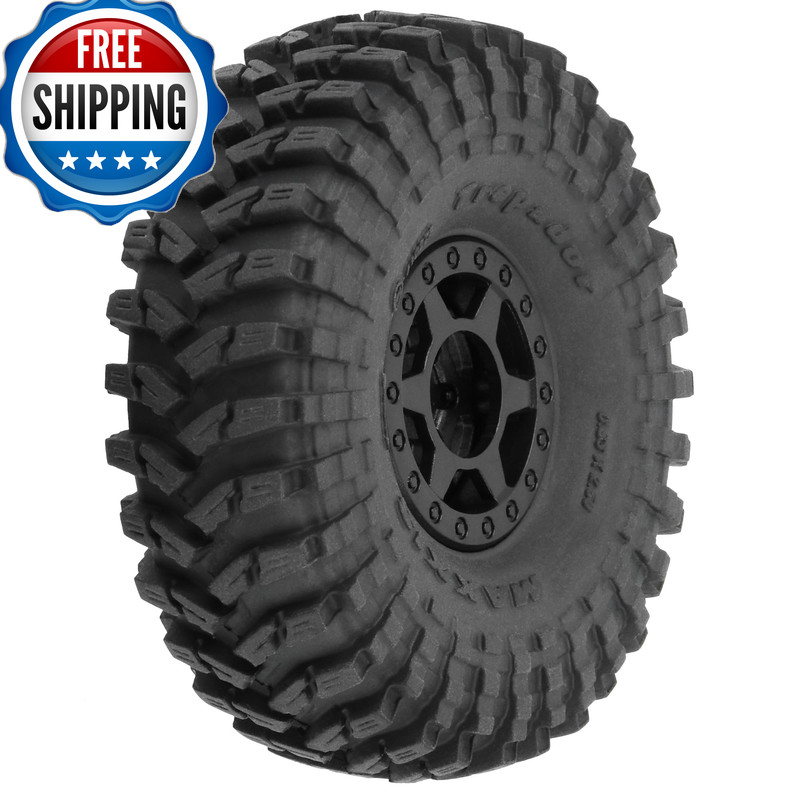 Pro-Line Racing 1/24 Maxxis Trepador F/R 1.0Tires Mtd7Mm4Scx24 Pro1022510