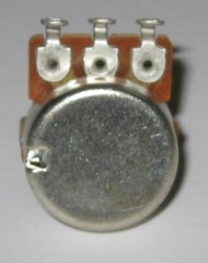 Audio (A) Taper 100k Ohm Potentiometer – 6mm (1/4″) Shaft – 1/8 Watt 100000 Ohm