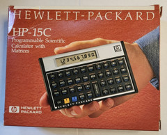 Hewlett Packard HP-15C Vintage Made in Brazil Programmable Scientific Calculator