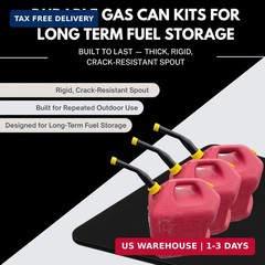 Mr Yellow Cap Gas Can Spout Replacement Kit – 1pack Universal Leakproof Angle Ga