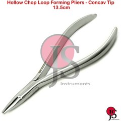 Hollow Chop Contouring Pliers Loop Forming Orthodontic Dental Plier Concave