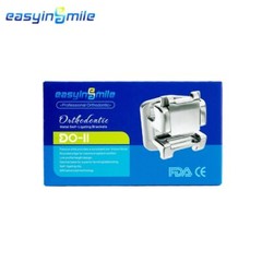 EASYINSMILE Dental self-ligating brackets Orthodontic metal brace ROTH/MBT &Hook