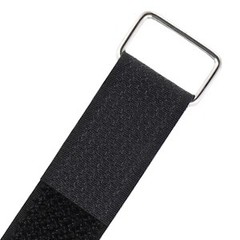 Hook and Loop Straps Metal Buckles, Adjustable Fastening Cable Straps,