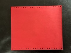 RED 9.5×11 Computer Paper 48 Heavy Continuous Sheets for Dot Matrix Printer