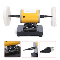 200W 110V Mini Dental Bench Lathe Buffing Polishing Machine Jewelry Polisher