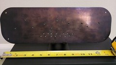 COACH 1941 Display Sign -Brushed Stainless Steel – *** RARE ***