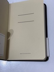 NEW Shinola Detroit Lined Ruled Pages 5.25″ x 8.25″ 192 Pages 60lb Journal