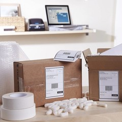 DYMO LabelWriter Shipping – Shipping Labels – Black on White – 4 in x 6 in – 220