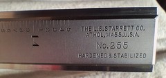L.S. Starrett Co. No. 255 Height Gage-Hardened & Stabilized -USA Made! 🇺🇲