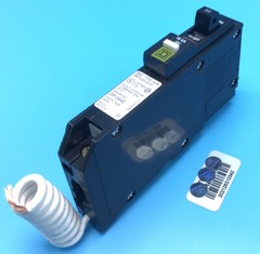 New Circuit Breaker Square D QOB120CAFI 20 Amp 1 Pole AFCI FOR BOLT ON PANEL