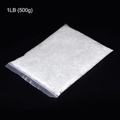 Chopped Fiberglass Strands 6mm Length Anti-Cracking Glass Fibers 1LB