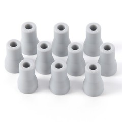 10pc Dental Saliva Ejector Strong Suction Rubber Snap Tip Adapter Replacement