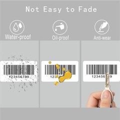 12 Roll 2″x1″ Direct Thermal Labels 1300/Roll Barcode FNSKU / UPC / FBA Labels