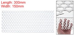 Stainless Steel Perforated Sheet 19GA Metal Mesh Plate Screen Meshes 11.8″x5.9″