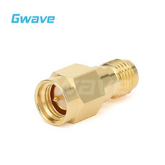 SMA Male to SMA Female Adapter, Gold Plated Copper, DC – 18GHz