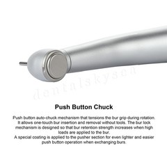 1-10 COXO Dental Fiber Optic LED Turbine Handpiece fit Sirona LED 6H Coupler
