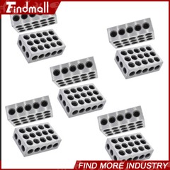 5 MATCHED PAIRS ULTRA PRECISION 1-2-3 BLOCKS 23 HOLES .0001″ MACHINIST 123