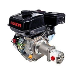 Loncin G390 Petrol Engine Hydraulic Pump Set, 13HP, 24 L/min