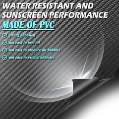 30Ft X 4 Inch Carbon Fiber Wrap for Cars,Stylish Carbon Fiber Tape for Decoratin