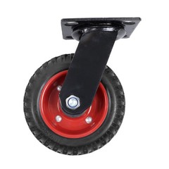 4 Pack 6 Inch Heavy Duty Caster Wheels Fixed Caster Wheels Swivel Caster Wheels