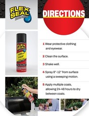 Flex Seal Family of Products Flex Seal MINI White Rubber Spray Sealant