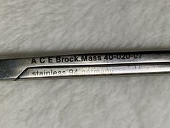 ACE Surgical Supply Co. Surgical Scissors, Made in Germany, Clean & Functional