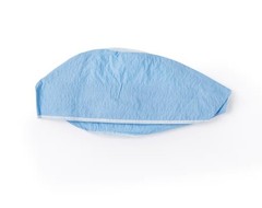 Cardinal Health Disposable Surgeon’s Cap w/Ties Blue One-Size Fits Most 100 ct