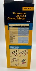 Fluke 365 Detachable Jaw True RMS AC/DC Clamp Meter make accessing wires easier