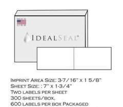 3 Pack: Postage Meter Tape (625-0) 7″ x 1 3/4″ for DM300, DM300c (1800 Labels)