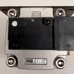 SMC VNB412B Solenoid Process Valve Ports 1-2/ 1/8″ NPT Ports A-B/1″ NPT DC21-26V