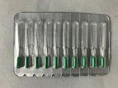 Perfect Dental 25 mm Stainless Steel Barbed Broaches (all Sizes) 10 in pack FDA
